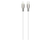 FIXED Pleciony Kabel USB-C/Lightning 2m biały FIXDB-CL2-WH - 1249138 - zdjęcie 2